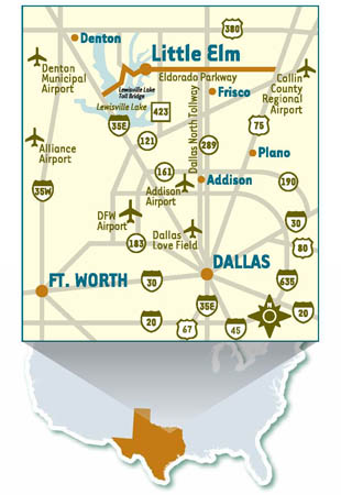 Aerial Map/Location – Little Elm Economic Development Corporation