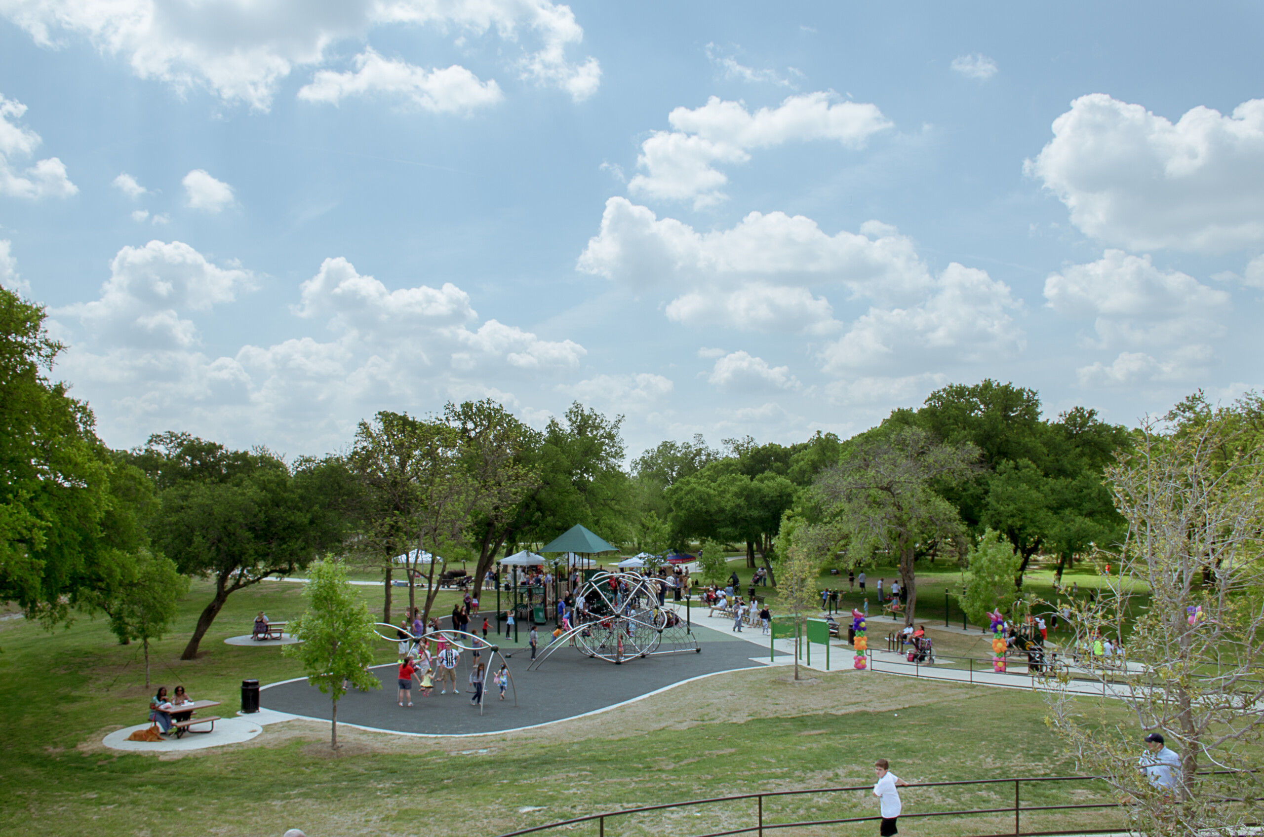 View of McCord Park, Playground, landscape